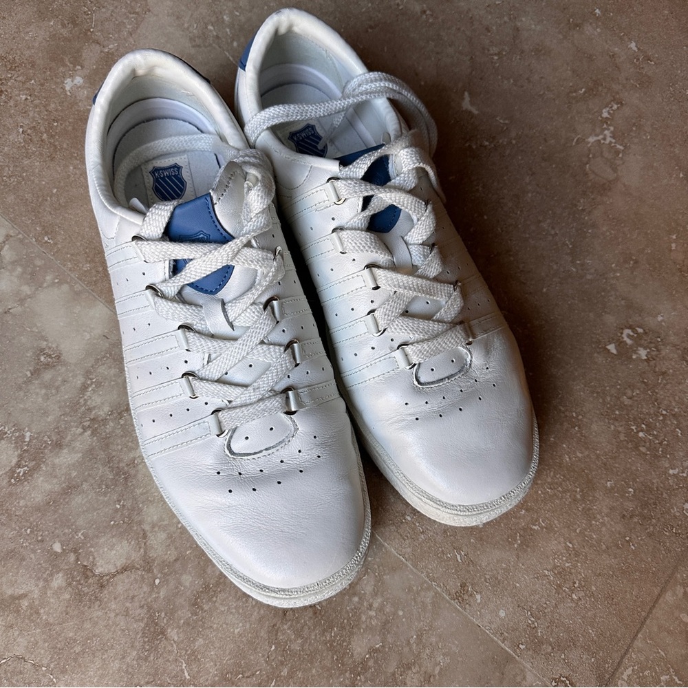 KSwiss Classic White low leather Sneakers. - Picture 7 of 8